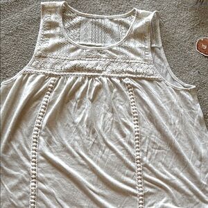 Womens Elegant Cream Lace Women's Top size XL